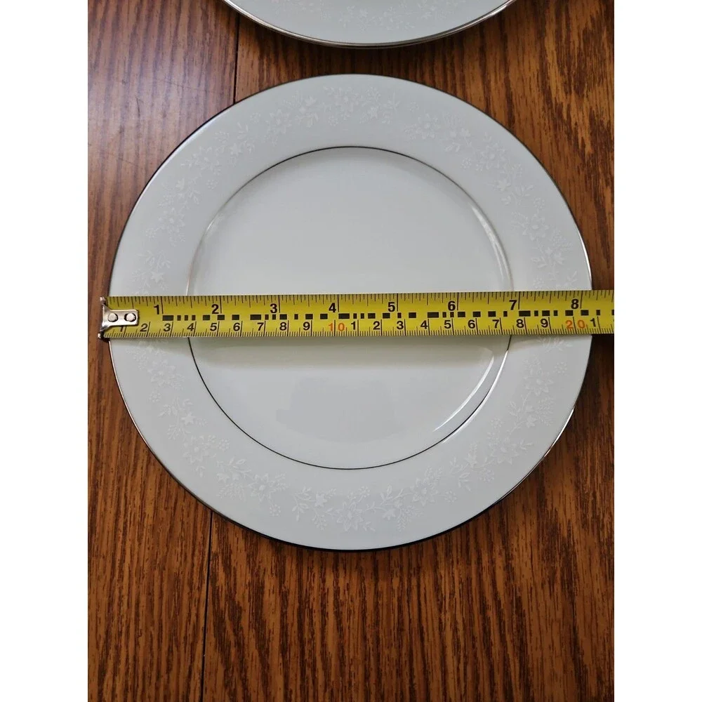Noritake BUCKINGHAM Set of 4~ 8 In. Salad Plates #6438 Japan